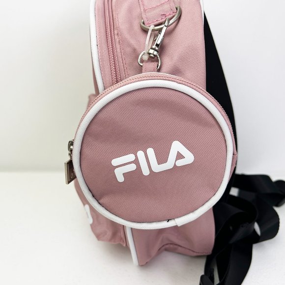 FILA Backpack Arista 2PC Set Pink with straps Brand New (women) - Picture 8 of 11